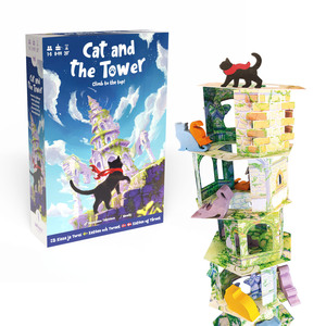 Cat and the tower